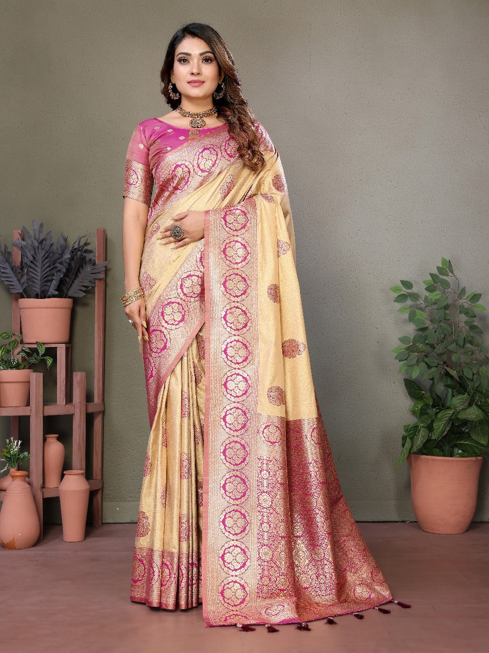 silk sare blouse designs