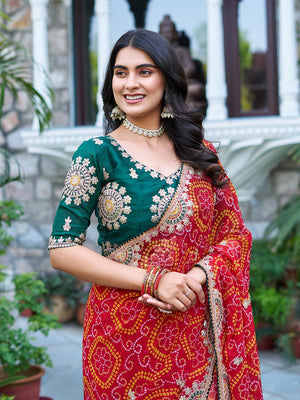 bandhej saree online