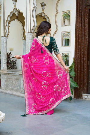  gota patti saree