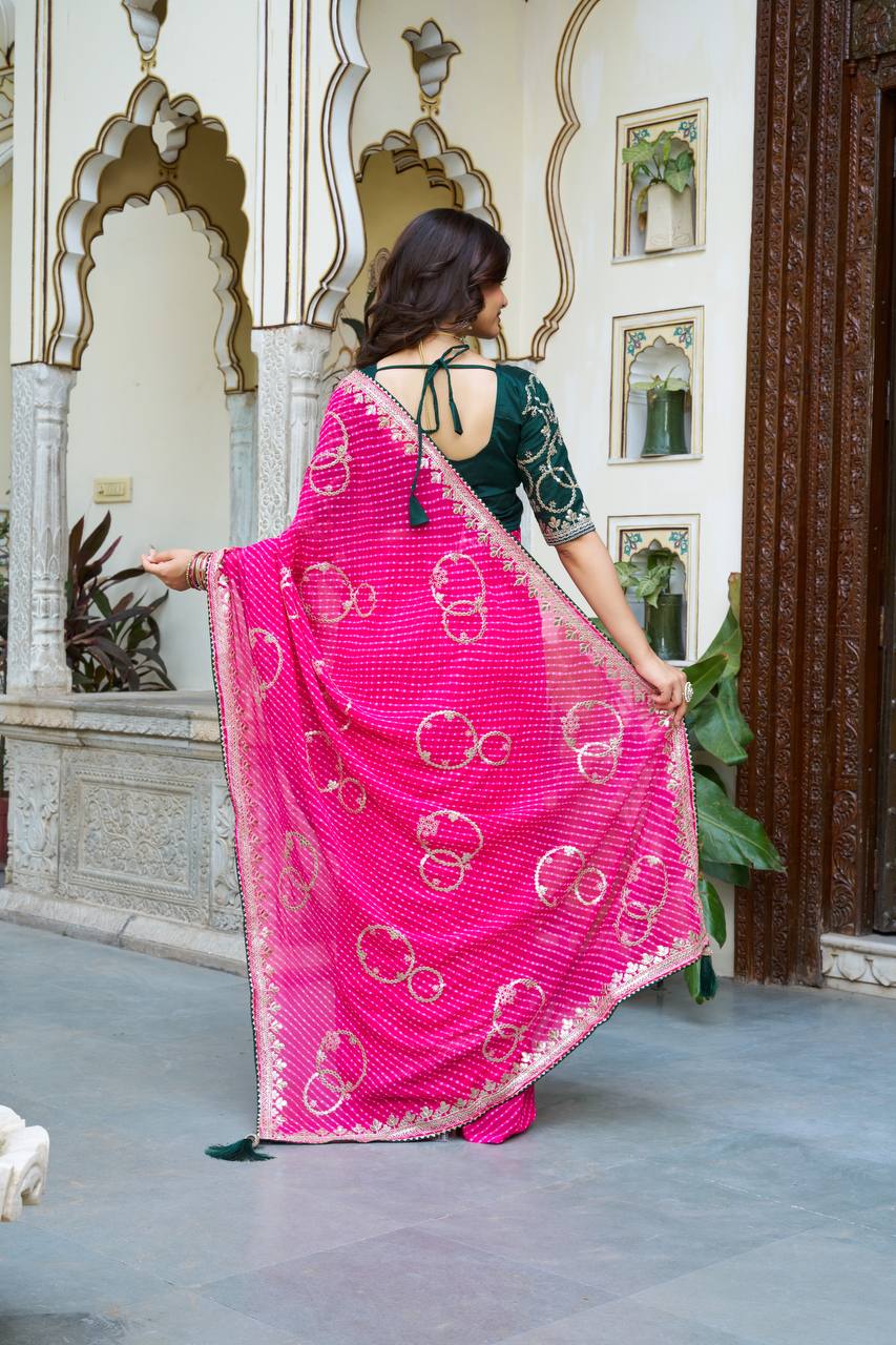  gota patti saree