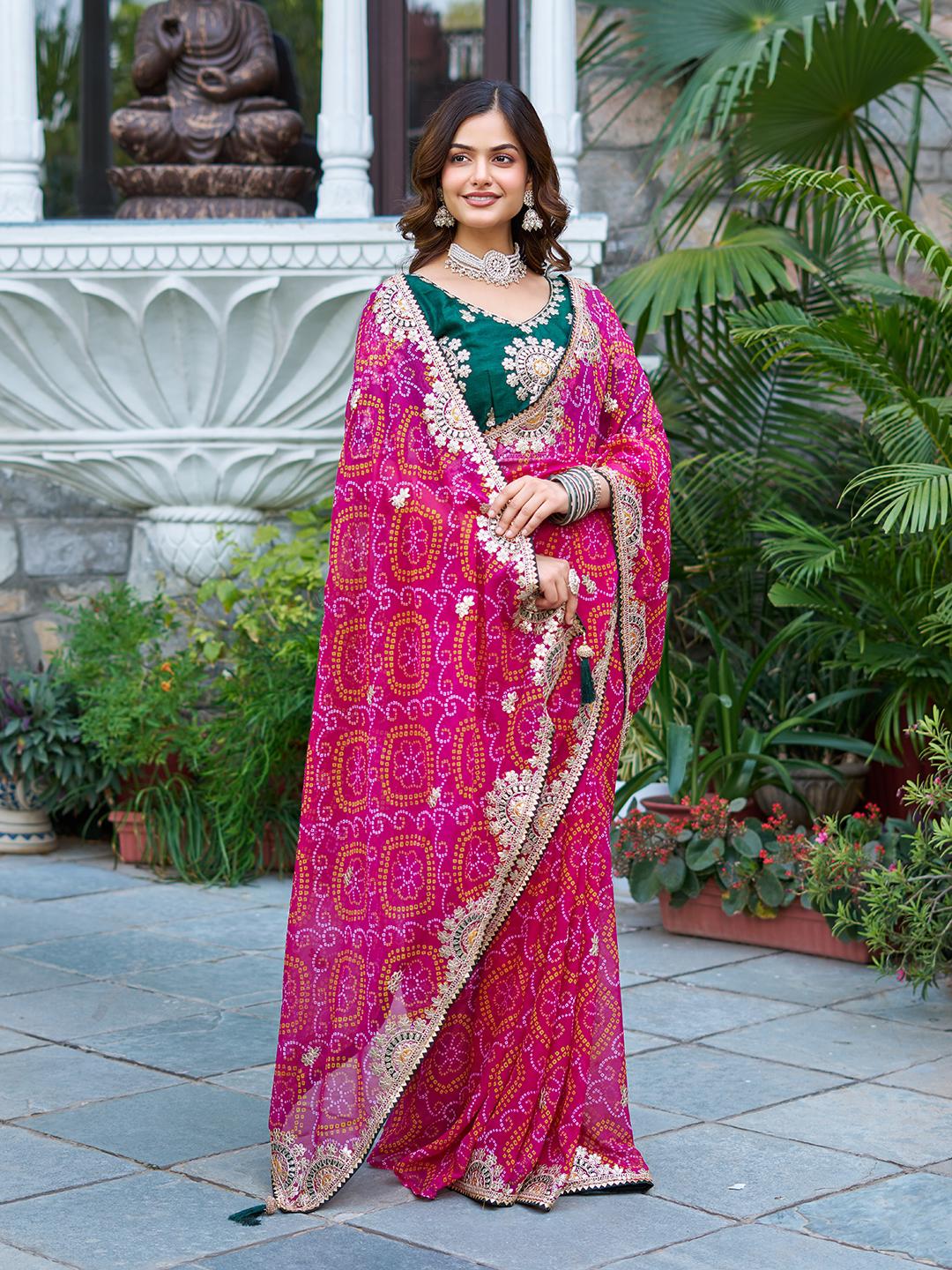 designer saree for functions