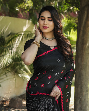 Bandhani saree