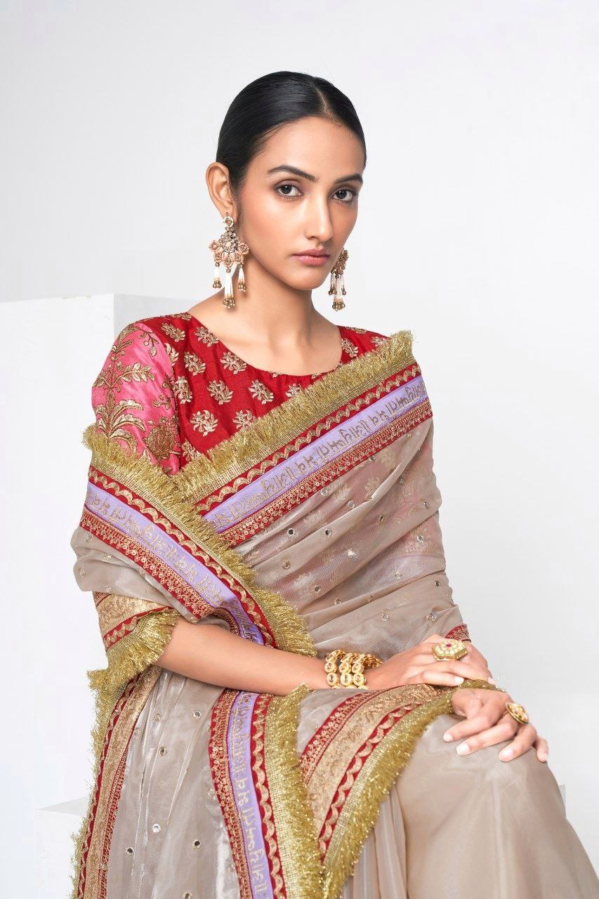 Party wear designer saree