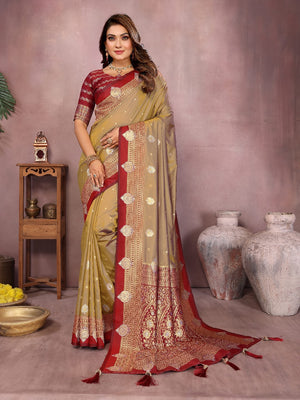 tissue silk saree