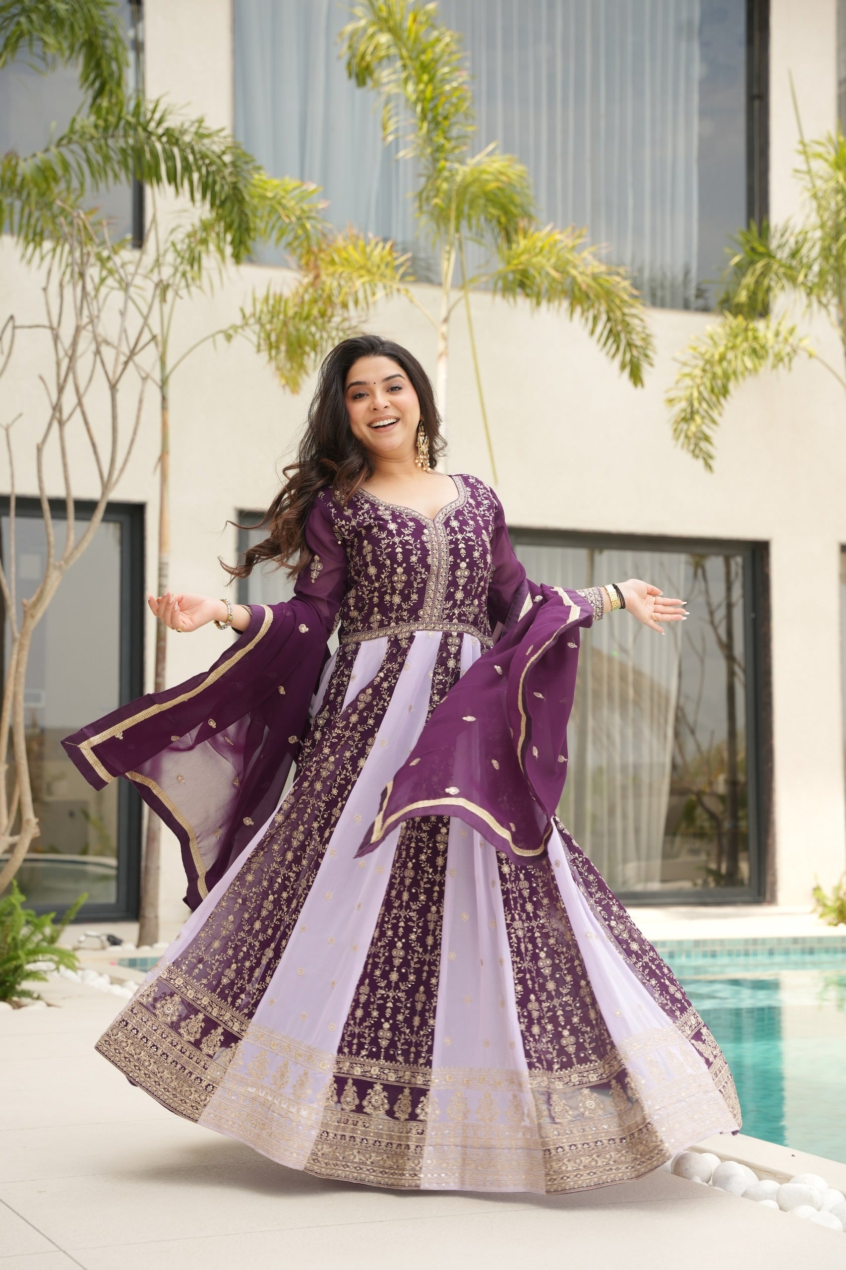  royal party wear gown